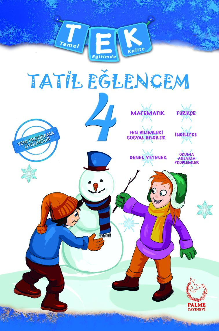 4. Sınıf Tek Tatil Eğlencem Seti kapak görseli